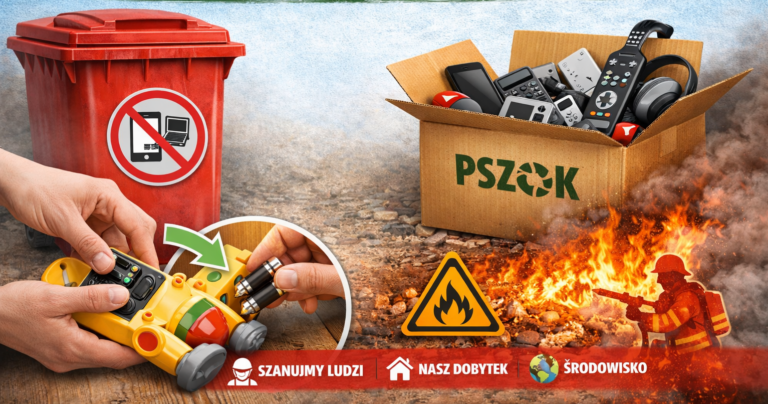 Elektronika nie do pojemnika !